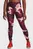 Женские бордовые тайтсы UA Prjct Rock Prt Ankle Leg