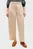 Штаны COTTON BARREL PLEATED CHINO