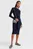 Платье FEMININE RIBS SWTR MIDI DRESS LS