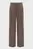 Женские коричневые брюки FLANNEL RELAXED STRAIGHT