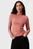 Лонгслив MODAL RIB MOCK-NECK TOP