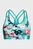 Детский бирюзовый спортивный топ Armour HeatGear Novelty Bra Under Armour
