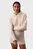 Женское белое худи с узором HOODIE