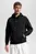 Мужское черное худи TOMMY LOGO TIPPED HOODY