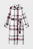Женское пальто в клетку COTTON BLEND CHECK MAC