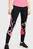 Әйелдерге арналған  қара түсті тайтстар UA Rush Print Color Block Leggings
