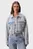 Куртка джинсовая DENIM CROPPED TRUCKER BLEACHED B