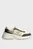 Кроссовки LJ01 01 - SNEAKER PRINTED LEATHER CANV BROWN NATURAL