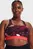 Женский бордовый топ UA Prjct Rock Printed Bra