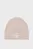 Женская пудровая шапка MONO LOGO EMBRO BEANIE