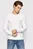 Мужской белый лонгслив STRETCH SLIM FIT LONG SLEEVE TEE Tommy Hilfiger