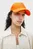 Женская оранжевая кепка BB CAP Calvin Klein
