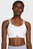 Женский белый топ UA Infinity High 2.0 Bra Under Armour