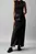 Юбка FAUX LEATHER MAXI SKIRT