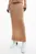 Юбка RECYCLED WOOL FITTED MIDI SKIRT