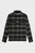 Рубашка TWILL FLEECE CHECK OVERSHIRT