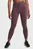 Женские фиолетовые тайтсы Meridian Rib WB Ankle Leg