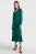 Платье VIS JACQUARD WRAP MIDI DRESS