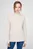 Женский бежевый свитер TEXTURED STITCH MOCK-NK