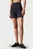 Женские темно-серые велосипедки WASHED WOVEN LABEL RIB SHORTS