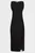 Платье SEAMING LONG RIB DRESS