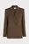 Женский коричневый жакет WOOL TWILL