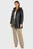 Черная женская куртка LW PADDED WAISTED NYLON COAT