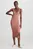 Платье SENSUAL KNITTED BODYCON DRESS