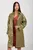 Куртка кожаная COATED LONG JACKET