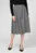 Женская серая юбка CASHMERE WOOL BLEND