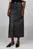Женская черная джинсовая юбка DNM LONG MIDI SKIRT CTD