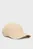 Мужская бежевая льняная кепка LINEN BB CAP