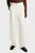 Женские белые чиносы COTTON BARREL RELAXED STR CHINO