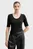 Футболка SS SCOOP NK DRAPY RIB TOP