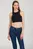 Топ SKINNY SUEDED MODAL BRA