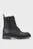 Әйелдерге арналған  қара ботинкалар COMBAT MID LACEUP