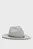Женская серая шерстяная шляпа TH MONOGRAM FEDORA HAT