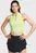 Женский салатовый топ UA Run Anywhere Crop Tank