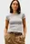 Футболка VARSITY SLIM RINGER TEE