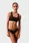 Женские черные трусики с узором BIKINI Calvin Klein