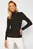 Свитер/RIB ROLL NECK WITH CK
