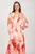 Платье THL FLORAL MIDI SILK SHIRT DRESS