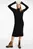 Платье/TH WARM RIB HIGH-NK DRESS LS
