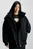 Бомбер черный ARCHIVAL OVERSIZED HOODED BOMBER