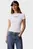 Футболка/SS CONTOUR RIB LOGO RINGER TEE Calvin Klein Jeans