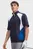 Футболка UA Drive Wind SS 1 2 Zip-BLU