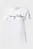 Женская белая футболка REG C-NK SIGNATURE TEE SS Tommy Hilfiger
