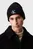 Мужская черная шапка MONOGRAM EMBRO BEANIE Calvin Klein Jeans