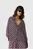 Блузка VIS MONOGRAM FRILL BLOUSE LS