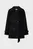 Пальто черное DF WOOL BLEND SHORT TRENCH Tommy Hilfiger